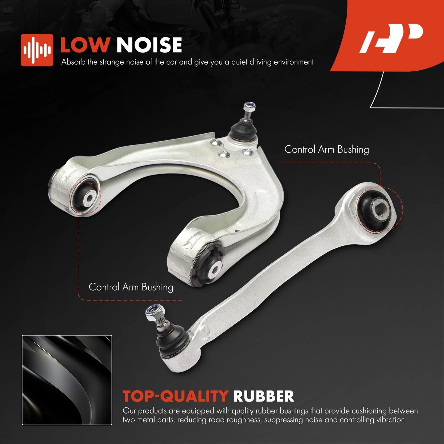 8x Front Control Arm & Tie Rod End for Mercedes-Benz E320 (1996–2009)