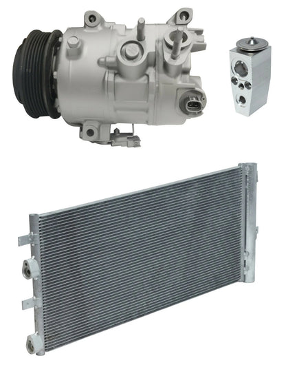 A/C Compressor Kit With Condenser Replacement for Ford Fusion (2020–2020)