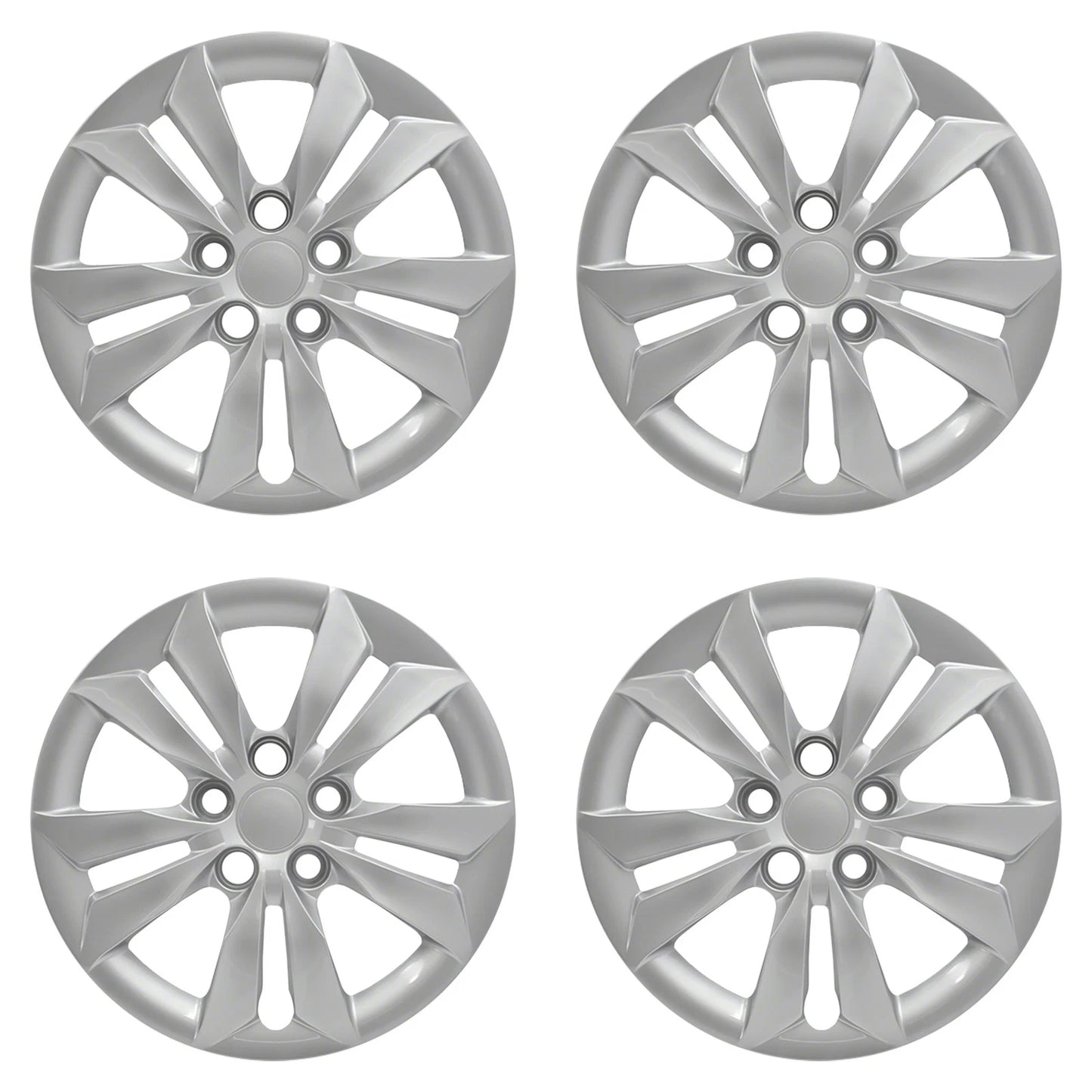 4 16" Bolt On Hub Caps Full Rim Wheel Covers for 2006-2014 Hyundai Sonata GLS