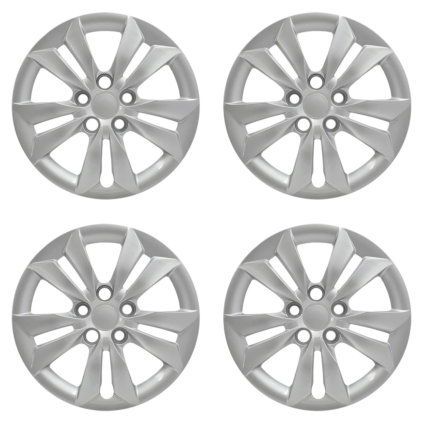 4 16" Bolt On Hub Caps Full Rim Wheel Covers for 2006-2014 Hyundai Sonata GLS