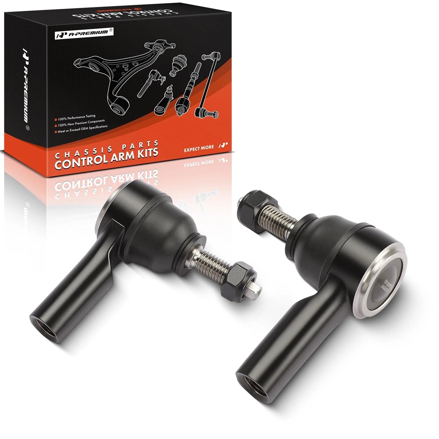2X Outer Tie Rod Ends for Chevrolet Aveo Hatchback (2006–2011)
