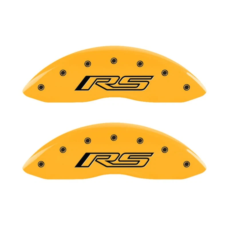 Caliper Covers Set of 4 Engraved RS for 2021-2024 Chevy Blazer