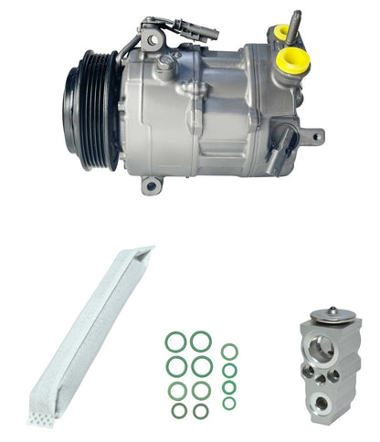 AC Compressor Kit Replacement for Chevrolet Malibu 2.0L Turbo (2017–2017)
