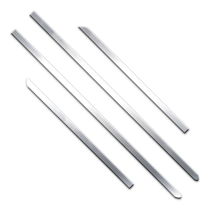 Chrome Flat Body Side Trim Molding Stainless for Ford Edge MKX (2007–2014)