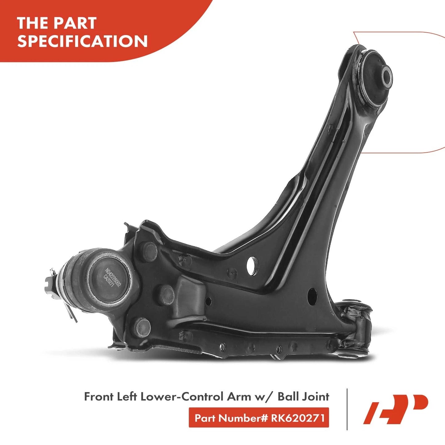 2X Front Lower Control Arm with Ball Joint for Chevy Pontiac