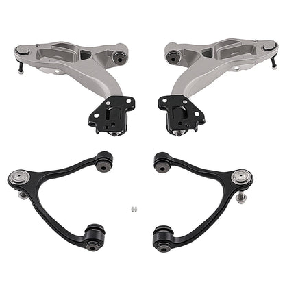 4x Front Upper Lower Control Arms for Ford Crown Victoria (2003–2006)