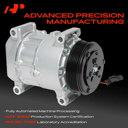 A/C Compressor with Clutch for Chevrolet Silverado 2500 HD (2015–2023)