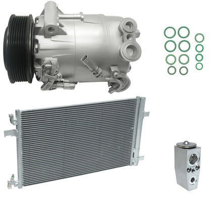 AC Compressor Kit W/ Condenser for Buick Regal 2.4L (2014–2014)