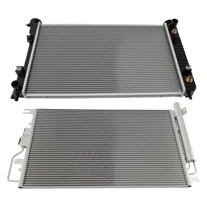 Cooling Radiator & Condenser with Oil Cooler for GMC Terrain (2010–2016)