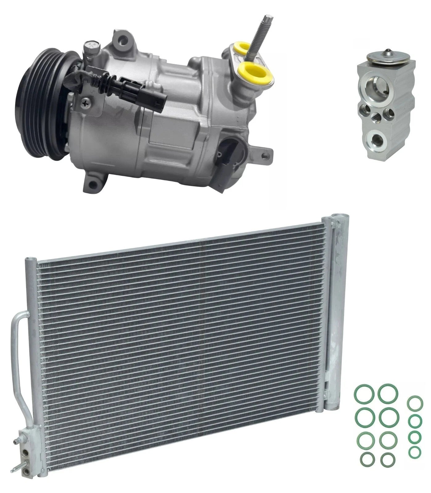 AC Compressor Kit with Condenser for Buick LaCrosse 2.5L (2018–2018)