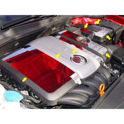 Luxury FX Chrome Engine Package 7pc for Volkswagen Golf GTI (2005–2010)