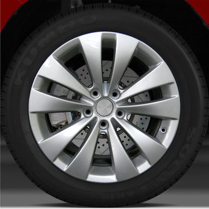 17x8 Factory Wheel (Bright Fine Metallic Silver) For 2009 Volkswagen Passat