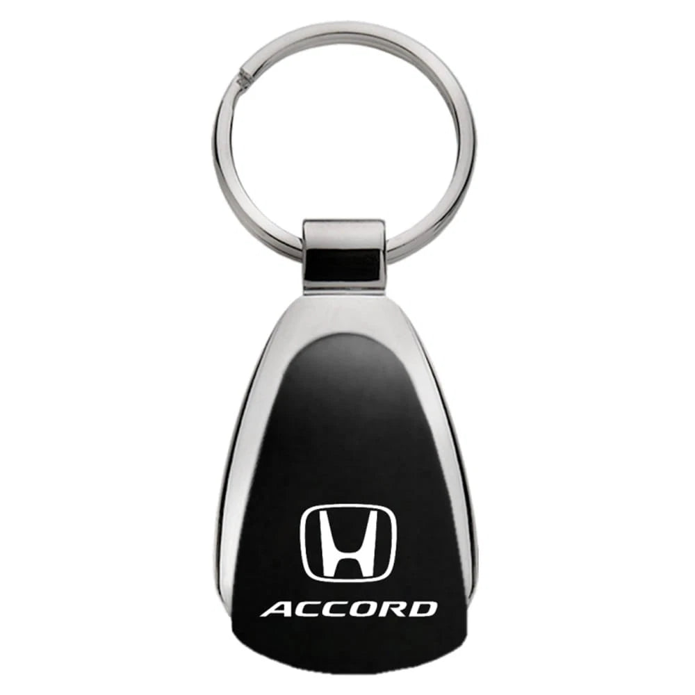 Black Teardrop Keychain - Officially Licensed for Honda Accord