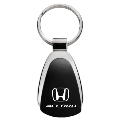 Black Teardrop Keychain - Officially Licensed for Honda Accord