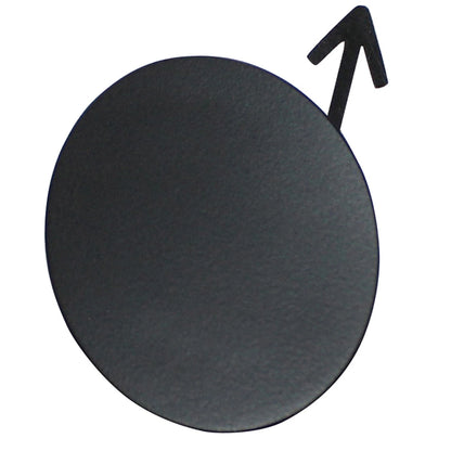 Front Tow Hook Cover Replacement Primed Ready for Paint for Toyota (2010–2020)