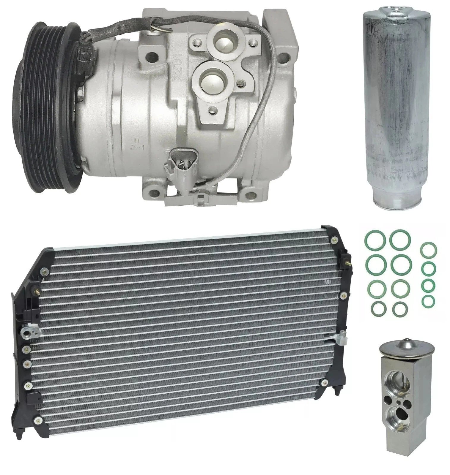 AC Compressor Kit With Condenser for Lexus ES300 3.0L (1997–2001)