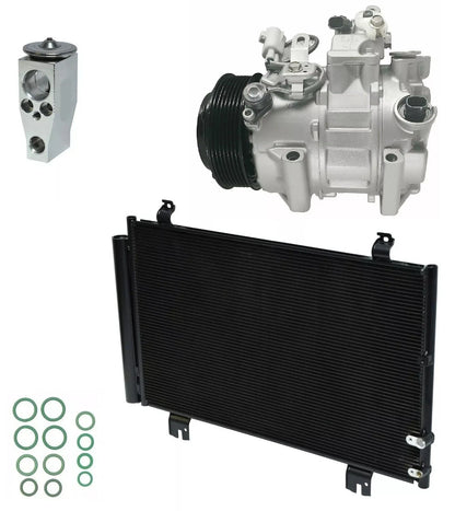 AC Compressor Kit with Condenser for Lexus GS350 3.5L V6 (2015–2015)