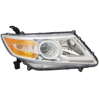 Replacement Driver Side Halogen Head Light Assembly For 2011-2013 Honda Odyssey