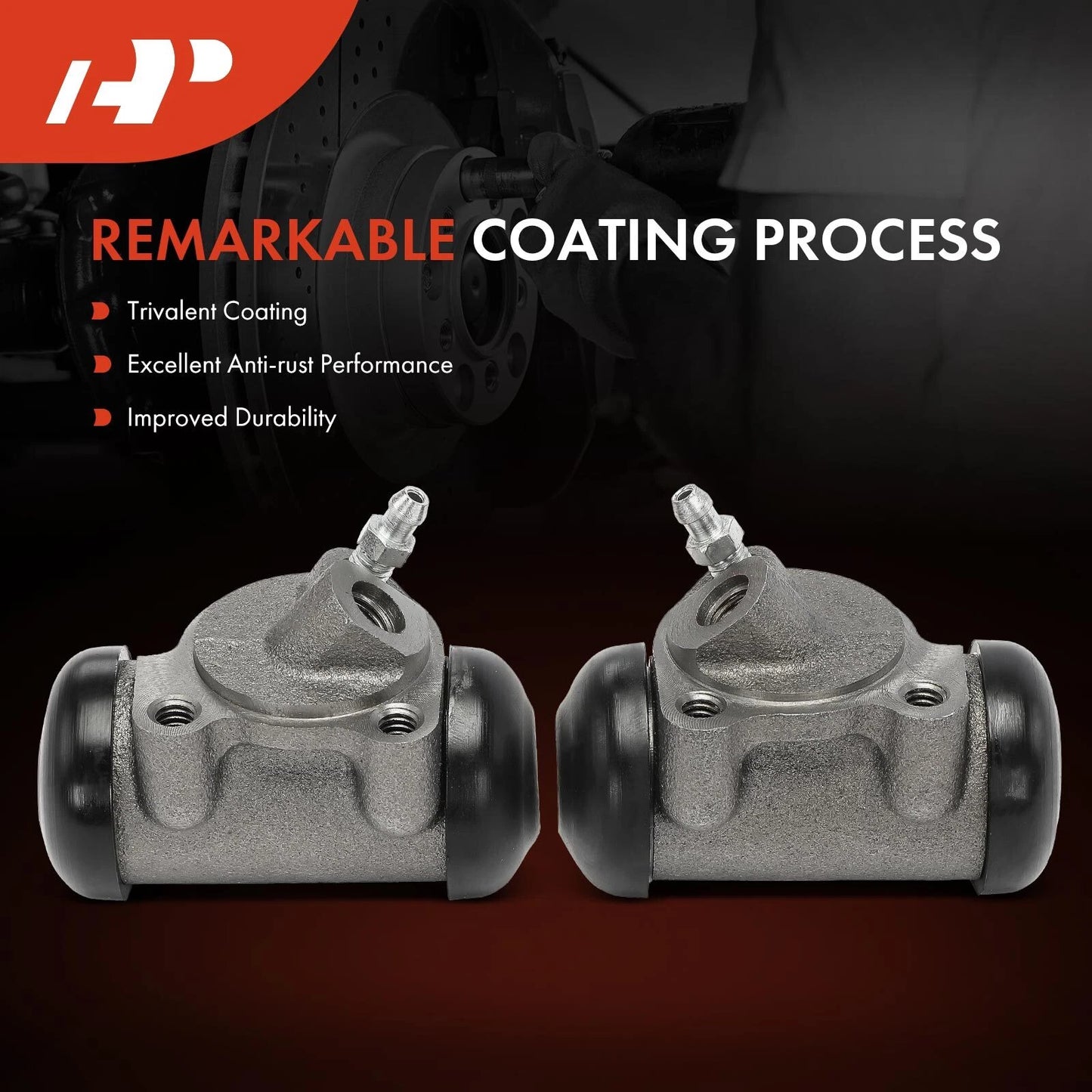 2Pcs Drum Brake Wheel Cylinders for Chevy C10 Pickup (1960–1987)