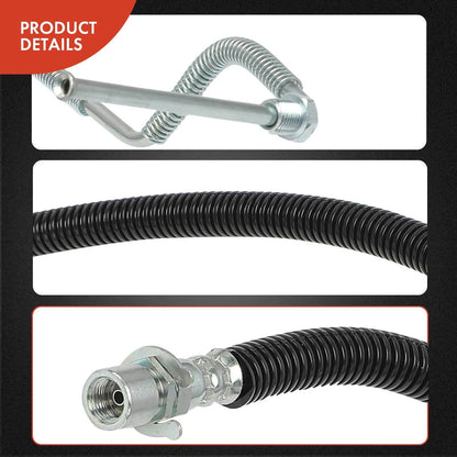 2X Rear Brake Hydraulic Hose for Chevy C6500 Kodiak (1996–2002)