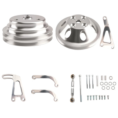 Drive Pulley Kit for Chevrolet 283-305-327-350 (1963–1987)