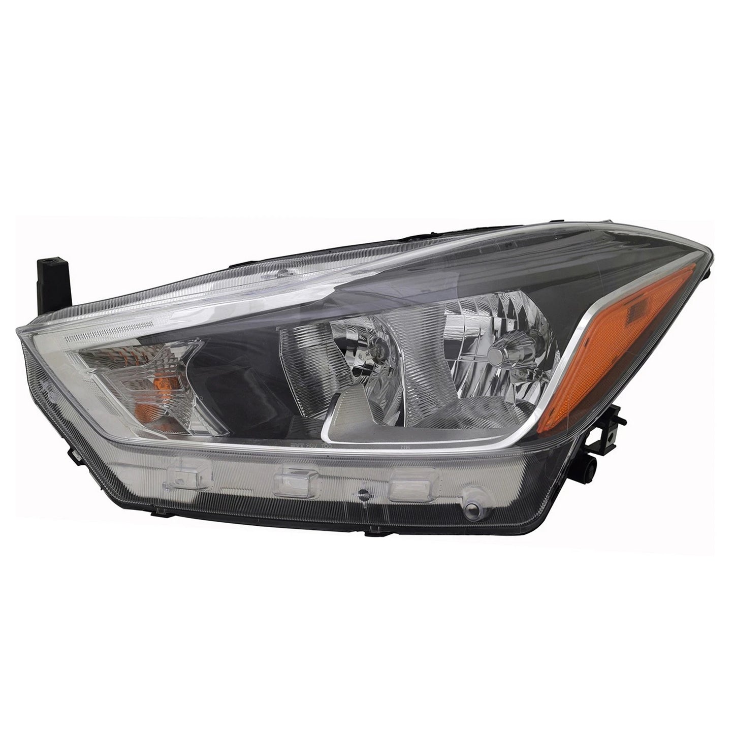Halogen Headlight Assembly Driver Side Replacement for Nissan Kicks (2018–2020)