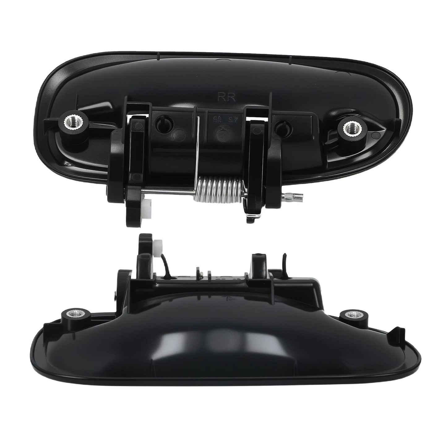 Exterior Rear Door Handle Set for Honda Civic (1996–2000) Black