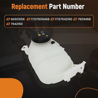Coolant Expansion Tank for BMW 328d xDrive 335i 435i (2013–2016)