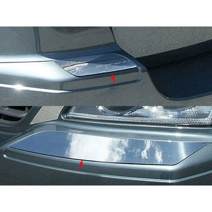 Bumper Cap Trim Set Stainless Front Rear for Chrysler Pacifica (2007–2008)