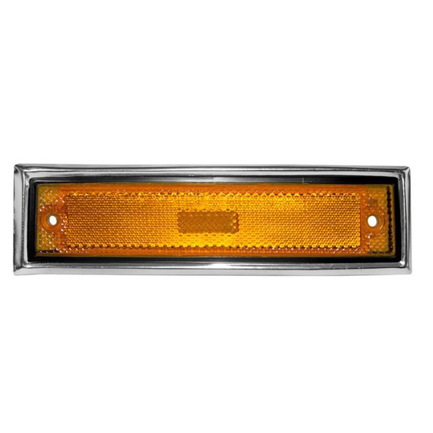 Replacement Chrome Driver Side Front Marker Light Assembly-See Compatible Chart