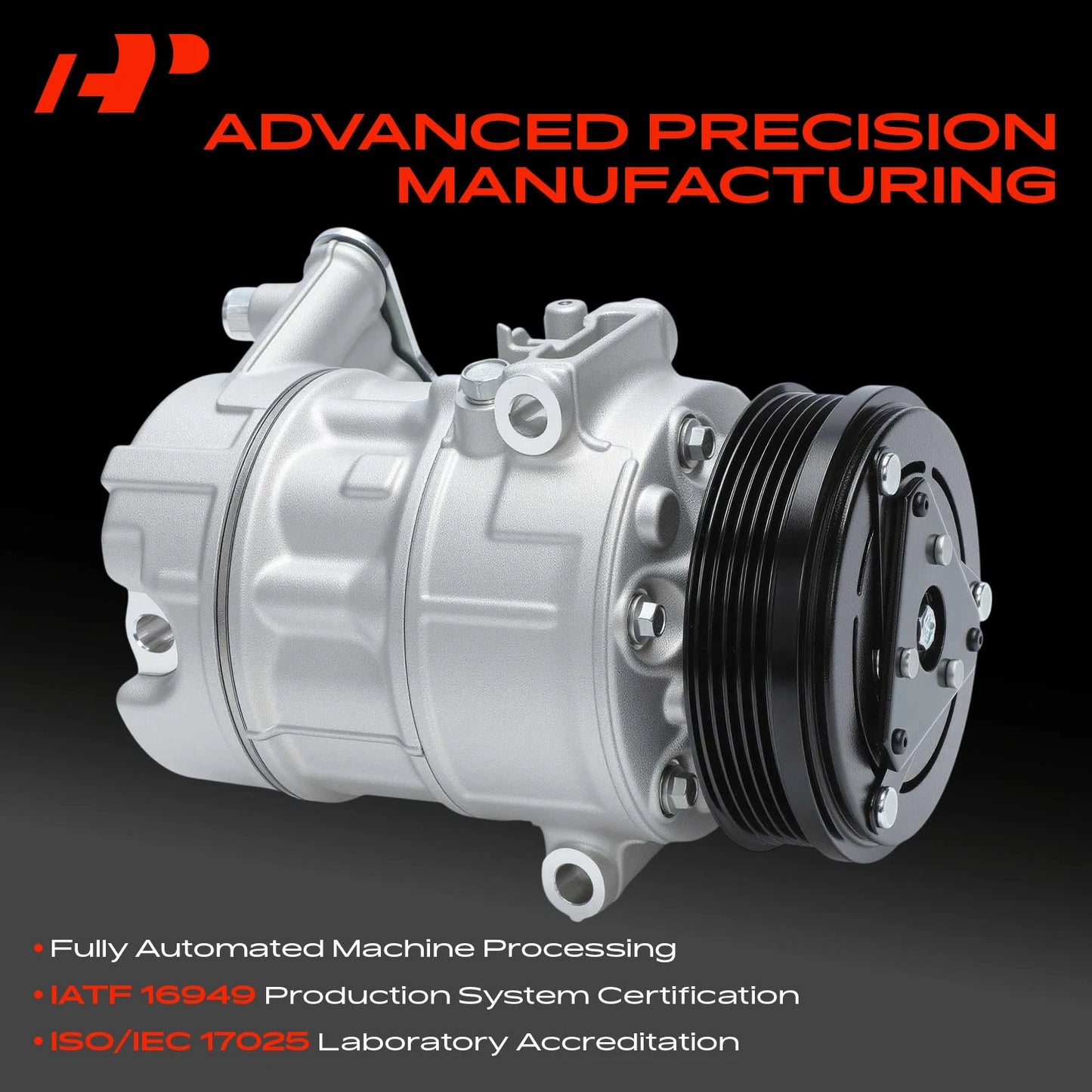 A/C Compressor with Clutch for Chevrolet Cruze (2016–2018)