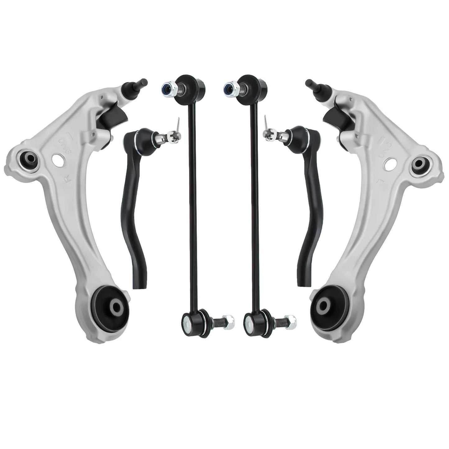 Front Lower Control Arm Outer Tie Rod Sway Bar Link for Nissan Maxima (2009–2014)