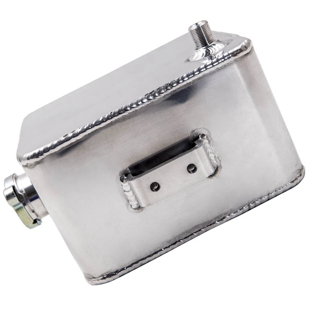Aluminum Coolant Radiator Overflow Recovery Water Tank Bottle for Universal (2.5L 2007–2017)