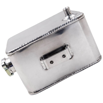 Aluminum Coolant Radiator Overflow Recovery Water Tank Bottle for Universal (2.5L 2007–2017)