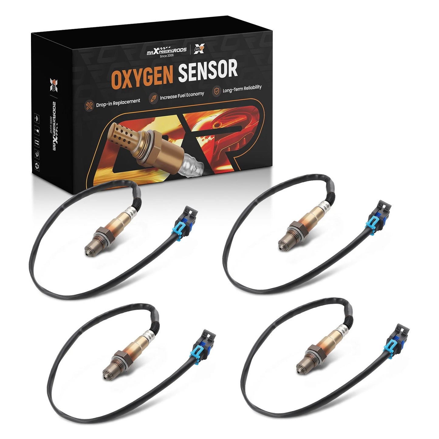 4PCS Oxygen Sensor for Cadillac XTS 3.6L V6 (2013–2019)