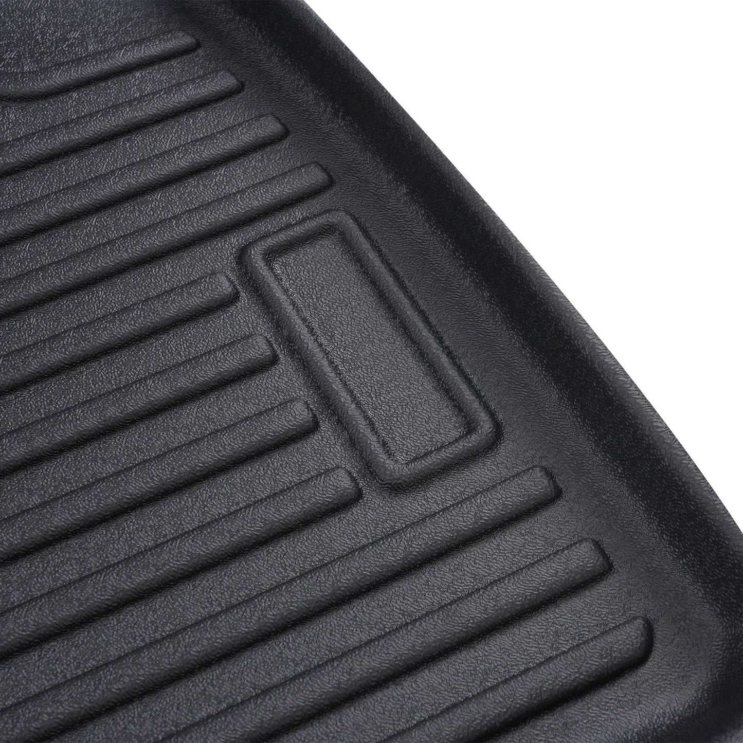 All-Weather TPE Black Floor Mat Set for Kia Telluride (2020–2025)