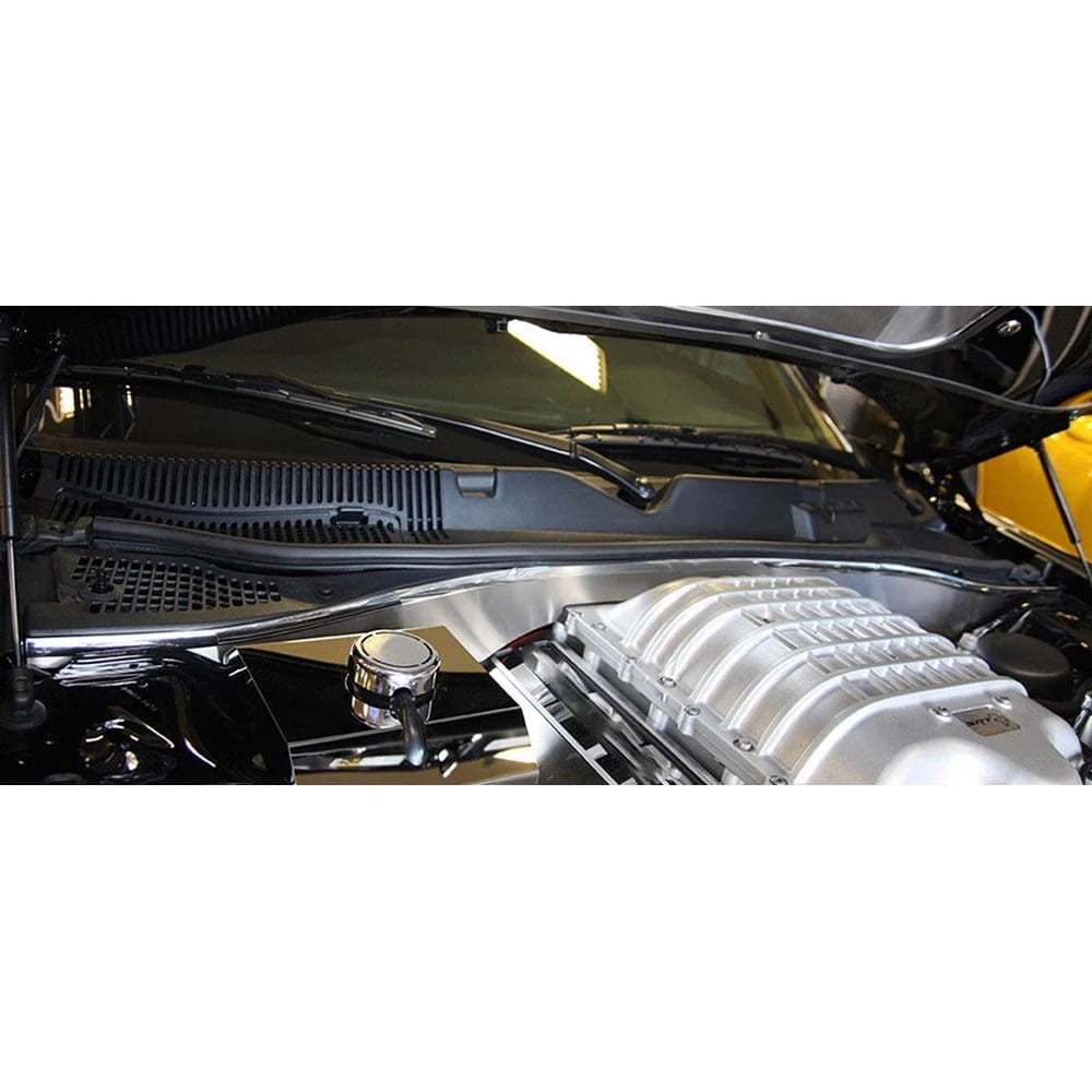Brushed Stainless Steel Firewall for 2015-2017 Dodge Charger Hellcat