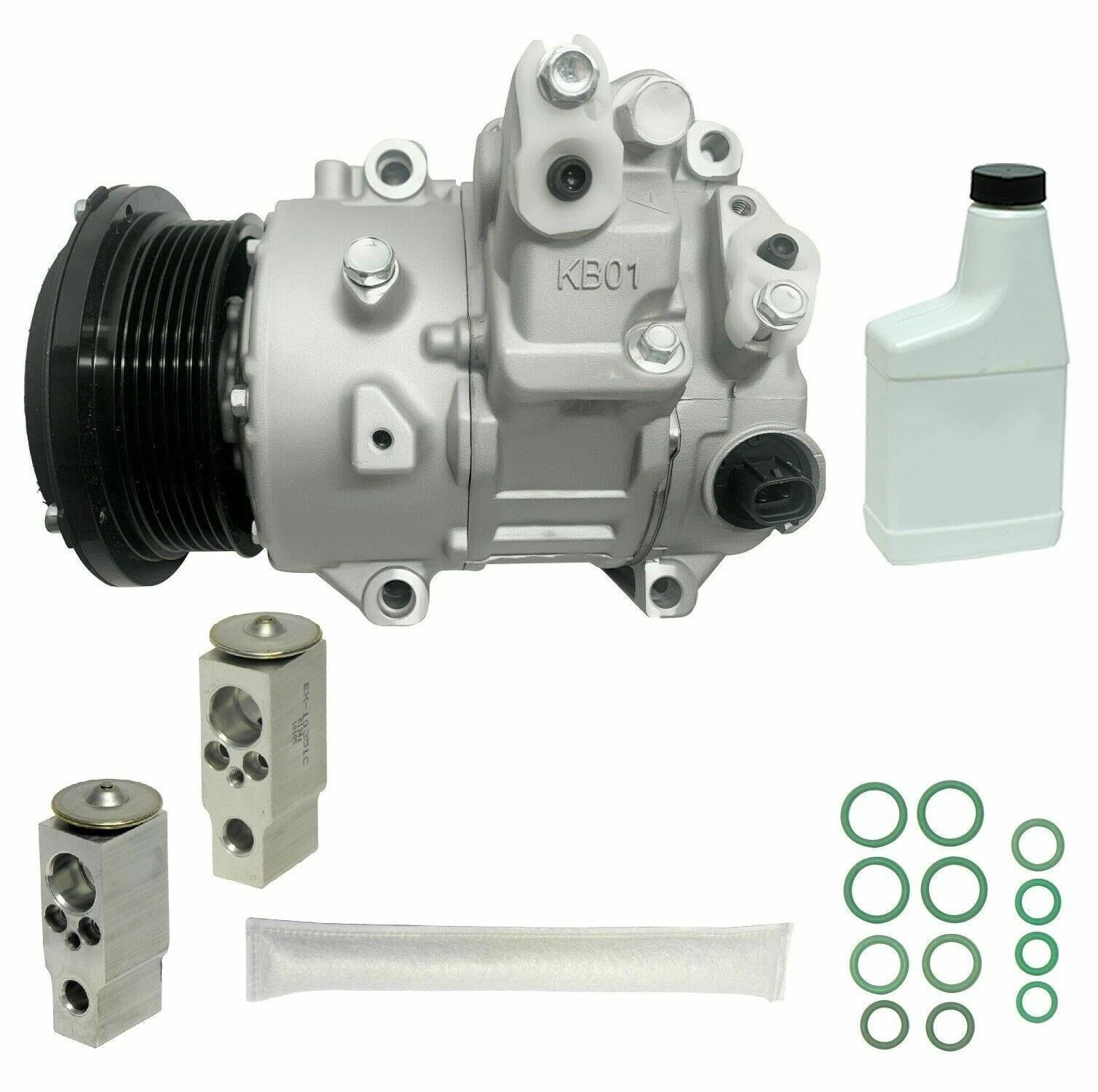 AC Compressor Kit Replacement for Toyota Highlander 2.7L (2009–2012)