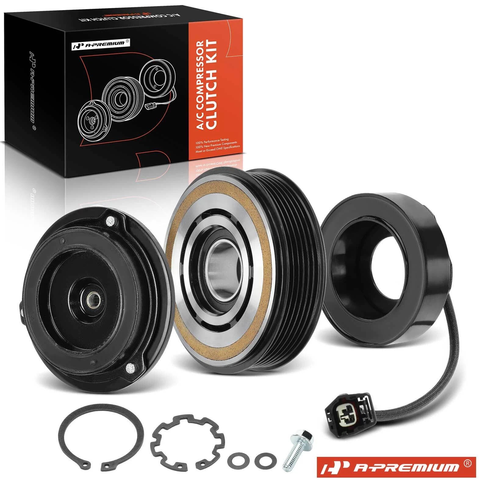 A/C Compressor Clutch Kit for Chevy Traverse (2009–2012) GMC Acadia