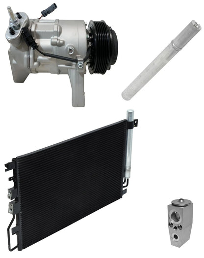 A/C Compressor Kit w Condenser for GMC Terrain 3.0L (2012–2017)