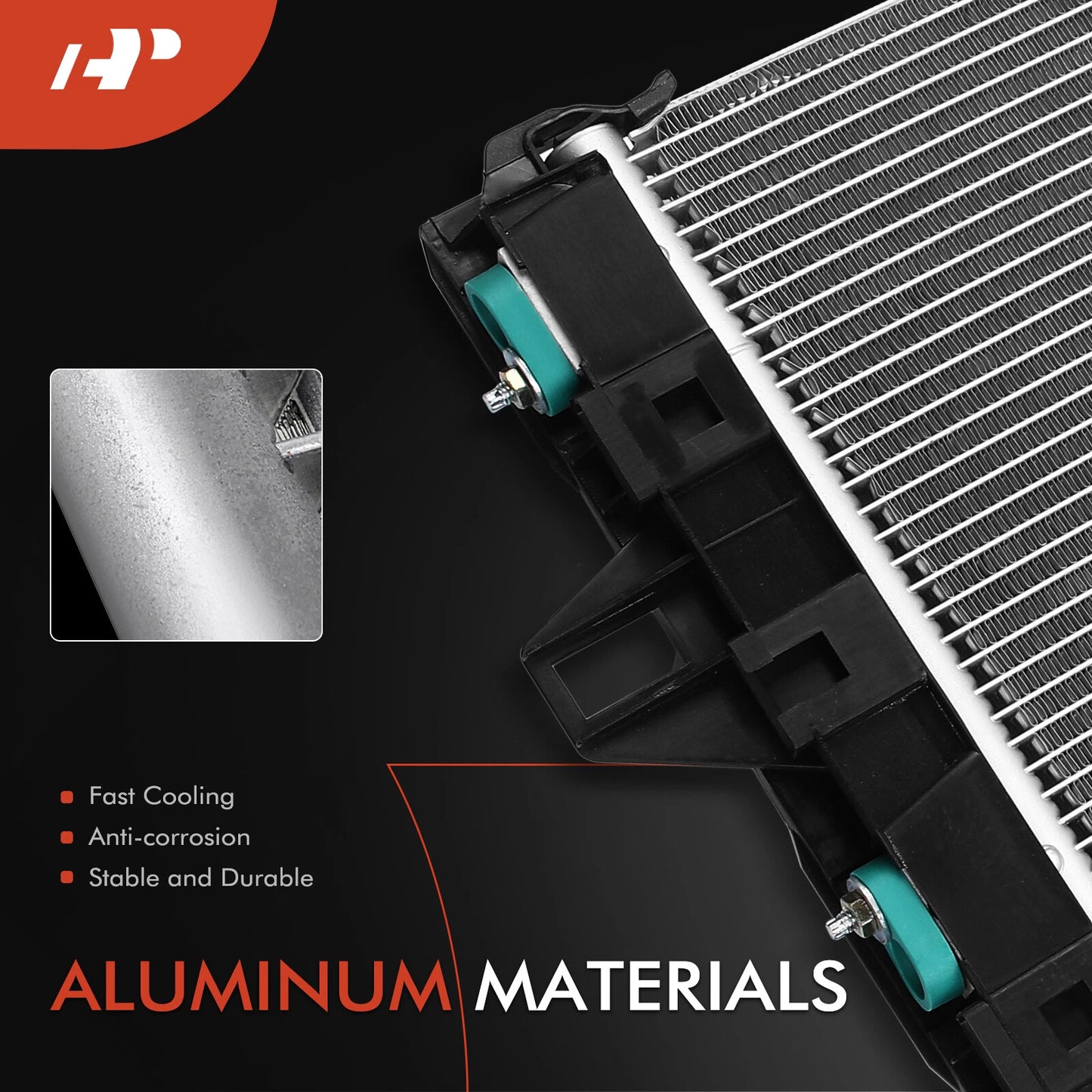 A/C Condenser with Bracket & Receiver Drier for Mercedes-Benz CLA250 (2014–2019)