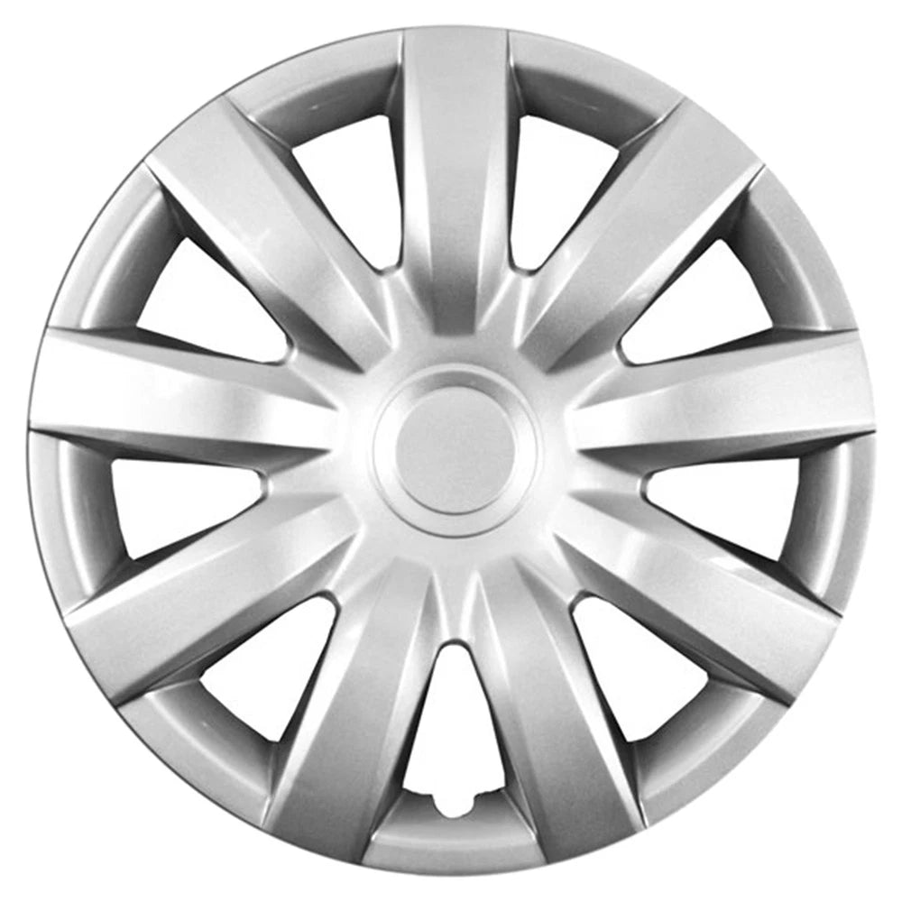 Hub Caps Set of 4 15 Inch Full Wheel Covers for Universal Fit 9 Spoke ( )