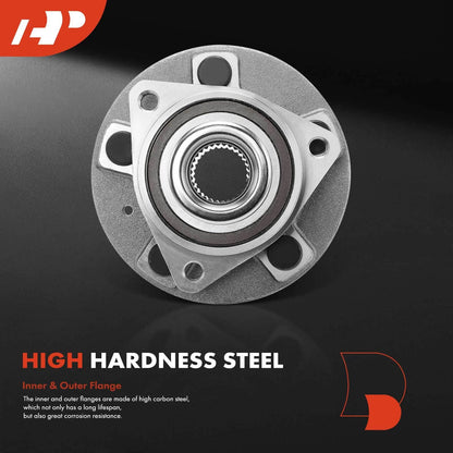 2X Wheel Hub & Bearing Assembly for Chevy Equinox Impala (2005–2020)