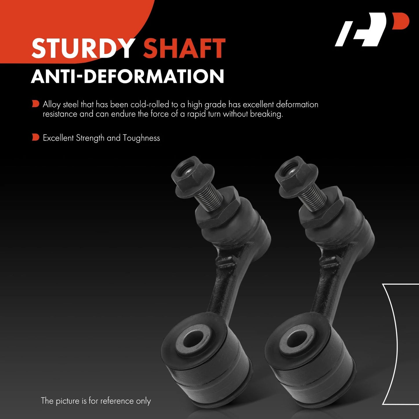 2X Rear Sway Bar Link for Chevy Silverado 3500 HD GMC Sierra 3500 HD (2001–2023)