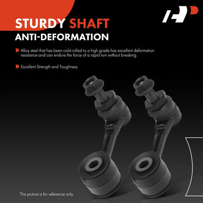 2X Rear Sway Bar Link for Chevy Silverado 3500 HD GMC Sierra 3500 HD (2001–2023)