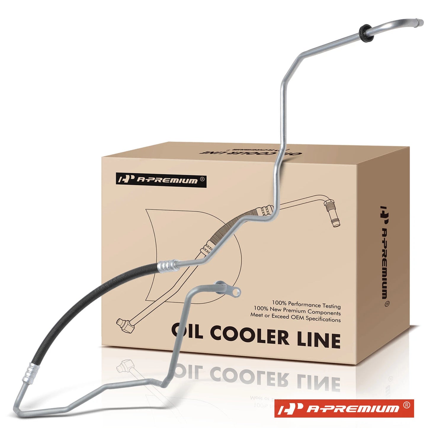 2X Inlet & Outlet Transmission Oil Cooler Line for Buick Encore (2013–2022)