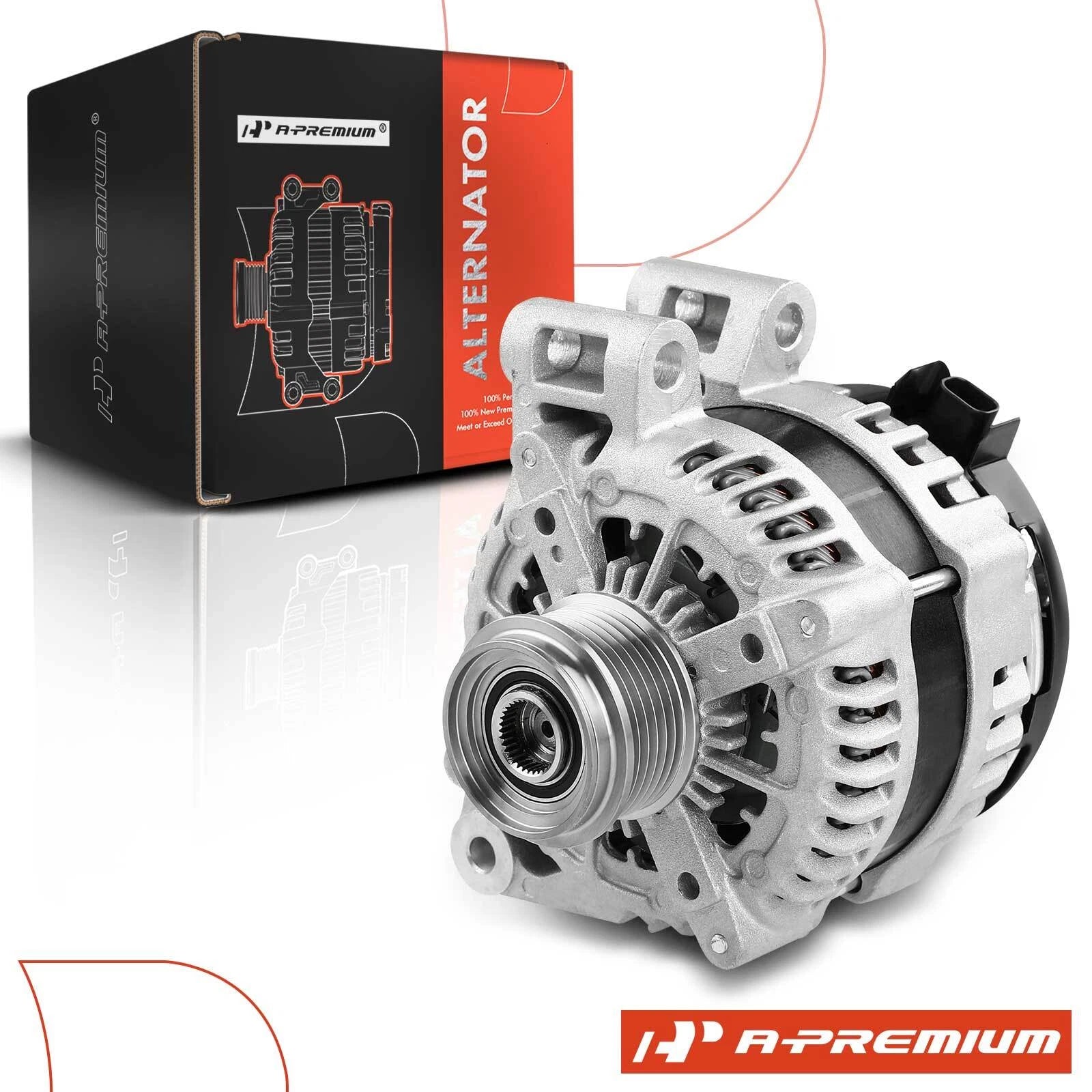 Alternator for Buick Enclave (2008–2017) 3.6L 170A 12V 6-Groove Clutch
