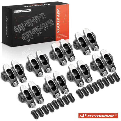 16x Roller Rocker Arms for Chevy SBC 350 (1970–1985) 1.6 Ratio