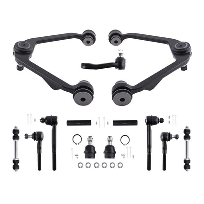 13Pc Front Control Arm Tierod and Sway Bar Kit for Ford F-150 (1997–2003)