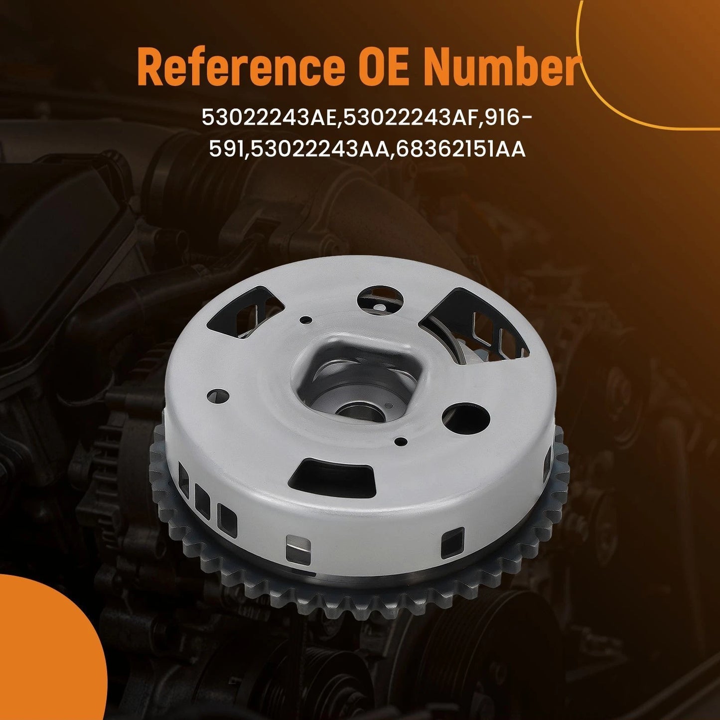 Camshaft Sprocket for Chrysler Jeep Dodge Ram (2009–2022)